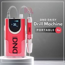 DND Daisy Portable Nail Drill Machine 35,000RPM Fast Charge | RED NIB picture