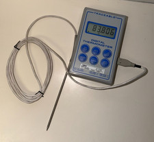 Traceable 4000TR Scientific Thermistor Thermometer USB Probe New Battery Working picture