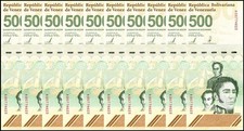 VENEZUELA 500 DIGITALES 2023 qty 10 CIR 500 million bolivar COA USA SELLER COA-1 picture