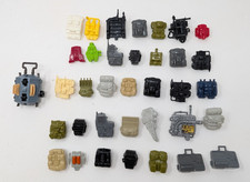 Vintage GI Joe ARAH Cobra Backpack Lot Of 36 G.I. Joe picture