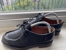 Pellet Macho Men’s Black Leather Derby Moc-Toe EU 40.5 / US ~8-8.5 picture