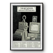 The Get Up Kids Poster – 25 Years Tour 2025 Portrait Concert Art picture