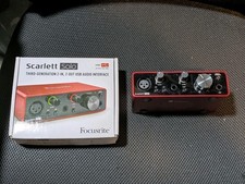 Focusrite Scarlett Solo USB Audio Interface 3rd Gen - Very Good Condition  picture