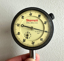 Vintage Starrett Dial Indicator 25-441/5 .001