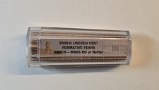 2009  D Lincoln Cent LP2 Formative Years Roll ANACS Graded MS-65  #A-898 picture