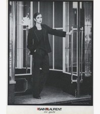 Yves Saint Laurent Rive Gauche Vintage YSL 1978 Le Smoking Wool Velvet Blazer 38 picture