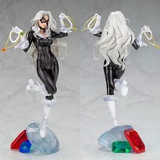 Spider Man Black Cat Felicia Hardy 25cm 1/7 Scale PVC Figure Statue Display Toy picture