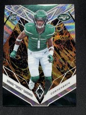 2022 Panini Phoenix Football Ahmad Sauce Gardner #128 Lava /175 RC  picture