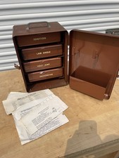  Vintage Allen Electric AC Delco Automotive Test Equipment With Carrying Case picture