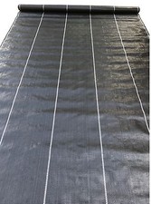 Weed Block Landscape Fabric Woven UV Resistant Commercial Grade 3.2oz 8x300ft  picture