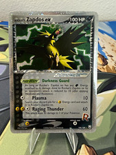 Pokemon 2004 EX Team Rocket Returns Rocket's Zapdos ex Holo UR 106/109 Eng picture