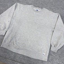 Vintage Russell Athletic Sweatshirt Men Large Made in USA 90s Gray Crewneck READ picture