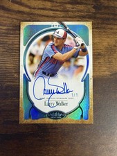 2026 Topps Tier One Larry Walker Auto Prime Performers Platinum Blue 1/1 HOF picture