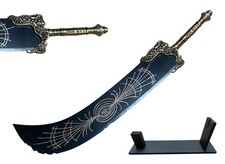 Starscourge Greatsword Sword Metal ELDEN RING 1:1 scale life size  44”with Stand picture