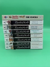 Lot Of 8 Agatha Christie Paperback Books - Hercule Poirot Novels picture