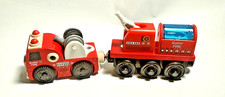 Thomas & Friends Wooden Railway Fire Brigade Train AND TruckTanker NEW  picture