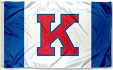 Kansas Jayhawks 3x5 Flag 3 x 5 Banner New Fast USA  Rock Chalk KU picture