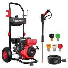 PowerSmart DL1034A 3400 PSI 2.5 GPM 212cc Cold Water Gas Engine Pressure Washer picture