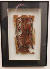 RARE Ancient Egyptian 4th-9th Century Tunic Coptic Linen Fragment Museum Quality picture