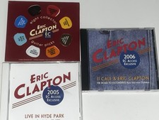 Eric Clapton Live In Hyde Park - EC Access Exclusive 2 CD Sets 2005 & 2006 & Pik picture