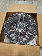 NEW GM IN BOX 22x9 ALLOY CHROME 6 Spoke Wheels 84346101 14-20 6x139 picture
