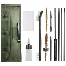 10 Piece .22 22LR .223 556 Rifle Gun Cleaning Kit Nylon Brush Cleaner with Pouch picture