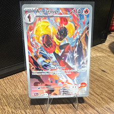 Pokemon TCG Armarouge 086/084 Illustration Rare Pitch Black picture