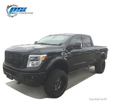 Paintable Pop-Out Bolt Fender Flares Fits Nissan Titan XD 2016-2021 Full Set  picture