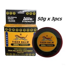 Tiger Balm Ointment, Ultra Strength 1.70 Oz, 50g (3 Packs)-Exp:2029/6/1 picture