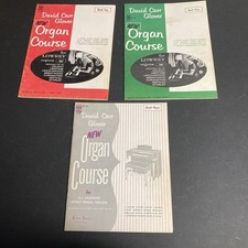 Vtg 60s David Carr Glover Hammond Spinet Lowrey Organ Course Books 2, 3 And 4 picture