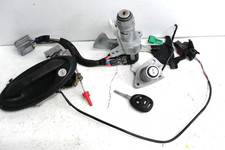 Saab 9-3 99-03 MT ignition switch key lock cylinder trunk driver door locks SET picture
