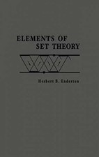 Elements of Set Theory - Hardcover, by Enderton Herbert B. - Very Good picture