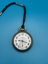 Vintage Elgin National Grade 616 16s 17J Pocket Watch 1951 picture