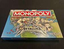 Monopoly Metallica World Tour Board Game Collectible Tokens 2+ Players 8+ picture
