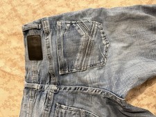 Rock Revival Men's Zarles Jeans 31x32 Blue Straight Leg Denim Pants picture