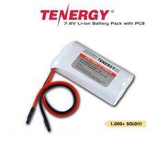 Tenergy 7.4V 2600mAh Li-ion 2S1P 19.24Wh Rechargeable Battery Pack with PCB picture