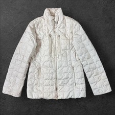 Bogner Goan Thylmann Goose Down Puffer Ski Jacket Size 4 Ivory Quilted Outdoor picture