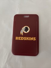 Vintage Washington Redskins NFL ID Badge Holder Card Case Pass Holder US ship picture