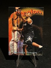 1997-98 Topps Finest Bronze Refractor Anfernee Hardaway Orlando Magic #201 picture