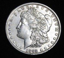 1892 Morgan Silver Dollar picture