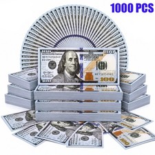 100-1000Pcs Prop Fake Looks Best Toys Money For Pretend Play Birthday Party picture