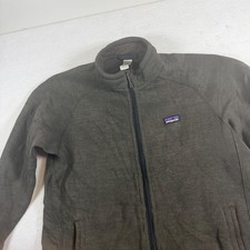 Patagonia Mens Better Sweater Full Zip Fleece Jacket Brown Olive Large 25526 picture