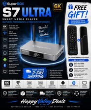 SuperBox S7 Ultra 128GB 6K TV Box w/ Backlit Remote – Compare To VSEE Ultra picture