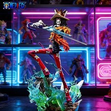 33cm Anime One Piece Brook Figure PVC Action Statue Model Desktop Toy Gift Kids picture