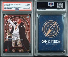 GOLD SHANKS One Piece OP13 Carrying/His Will 3rd Anniversary Japanese 004 PSA 10 picture
