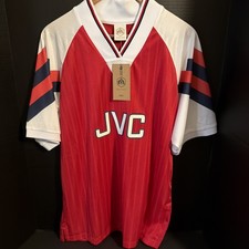 Arsenal FC Official Retro Collection Ian Wright #8 Jersey Mens Large New w/ Tags picture