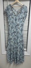 East Artisan With Anokhi block print floral maxi dress ethnic 16 picture