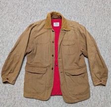 1980s vintage ORVIS coat TRAPPER jacket M canvas cotton DUCK HUNTING sportsman picture