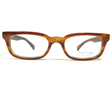 Paul Smith Eyeglasses Frames PS-434 COR Clear Striped Brown Horn Rim 51-19-145 picture