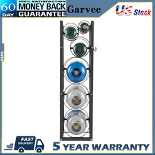 Refrigerant Tank Rack 3 x 30lbs and 3 Small Tanks Cylinder Tank Rack Heavy‑Duty picture
